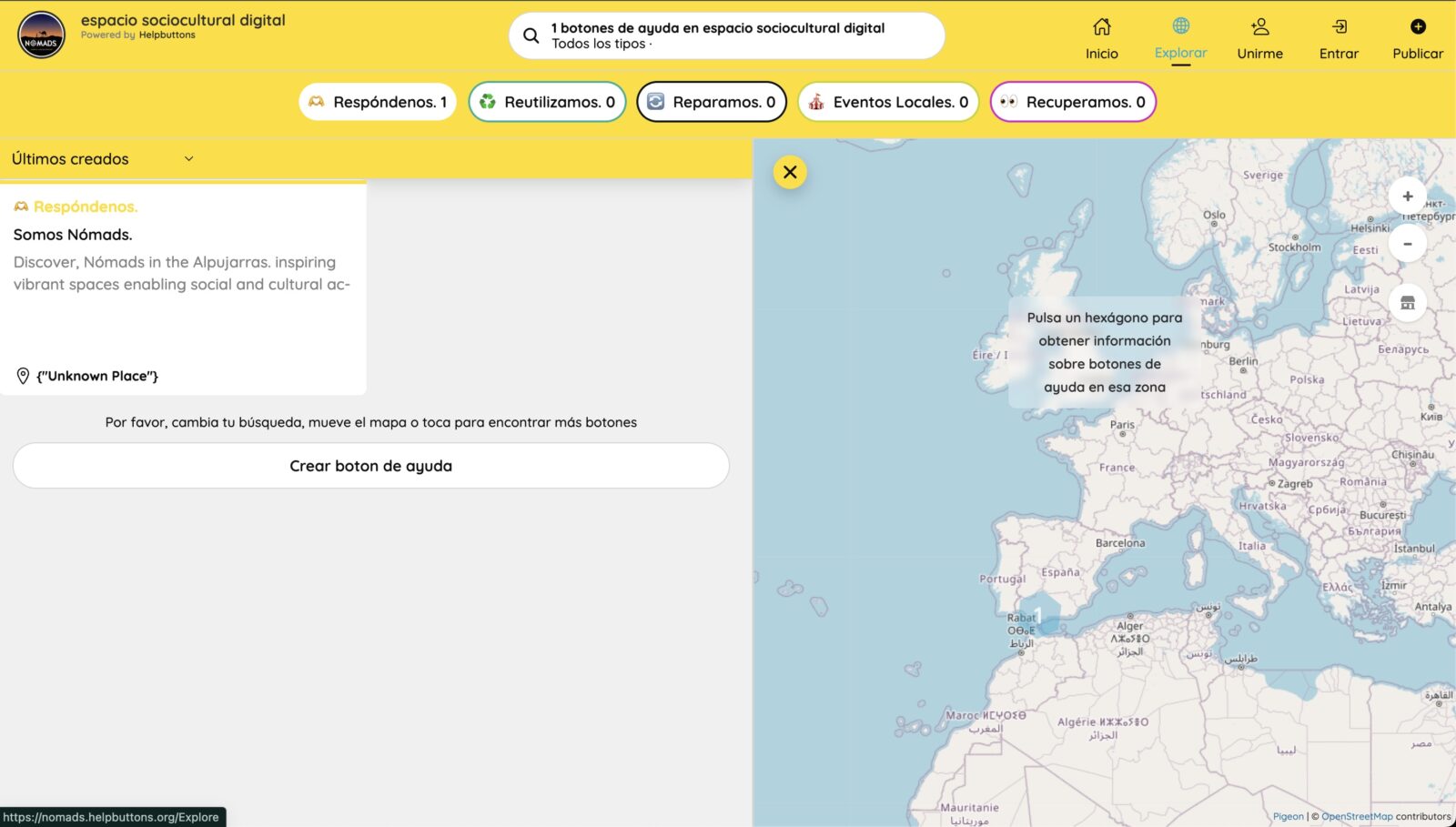 Nomads Sociocultural Space